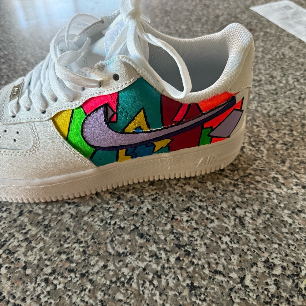 Vibrant Graphic Women's Sneakers